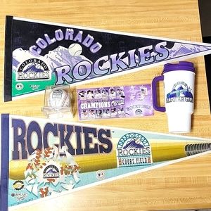 5 Colorado Rockies Items